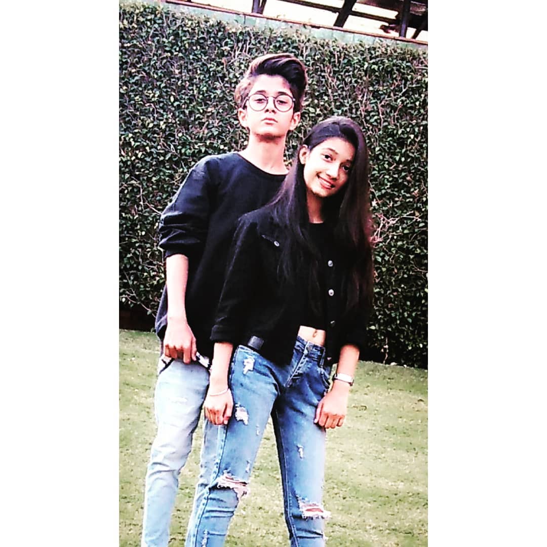 Rahul Ghildiyal with his girlfriend Amrita Khanal