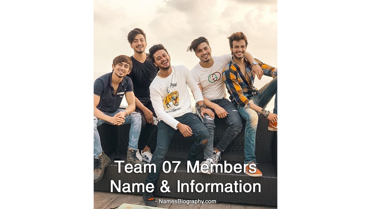 Team 07 Members Name & Information - NamesBiography