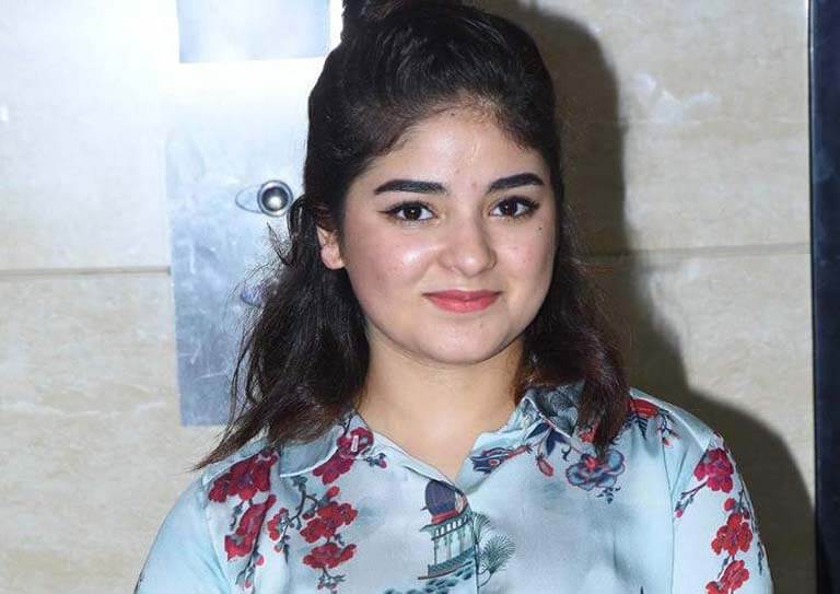 zaira wasim biography in english