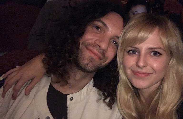 Danny with his wife